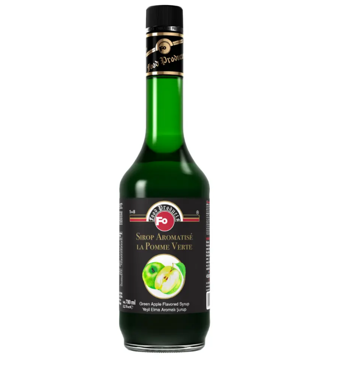 Fo Yeşil Elma Aromalı Şurup - Toptan Gıda