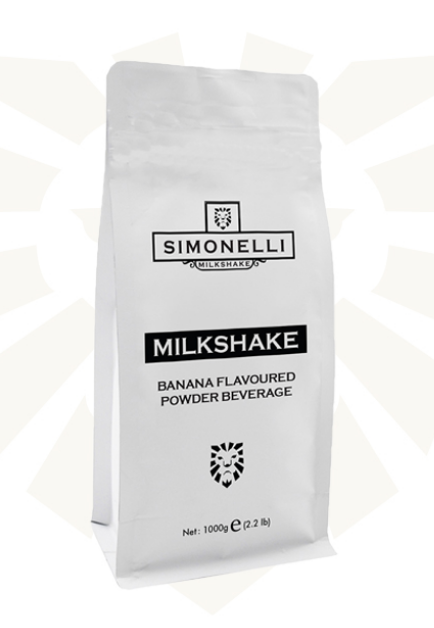 Simonelli Muz Aromalı Milkshake - Toptan Gıda